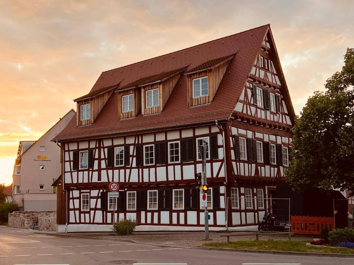 Rose Boardinghouse 24H-7D Self Check-In Automat Hotel Grossbottwar Exterior foto